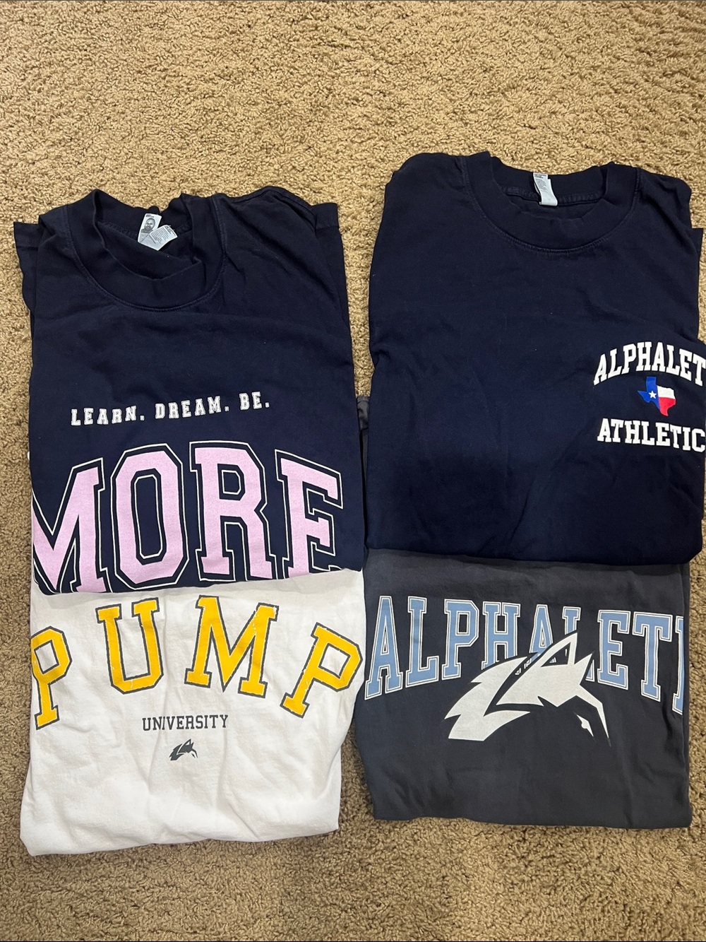 Alphalete T-Shirt Bundle